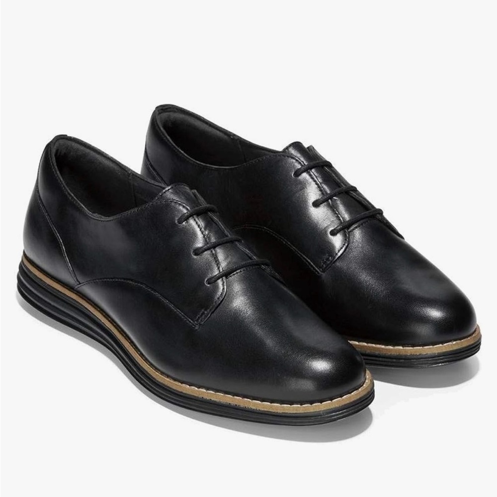 Cole Haan Women’s OriginalGrand Black Leather Oxford